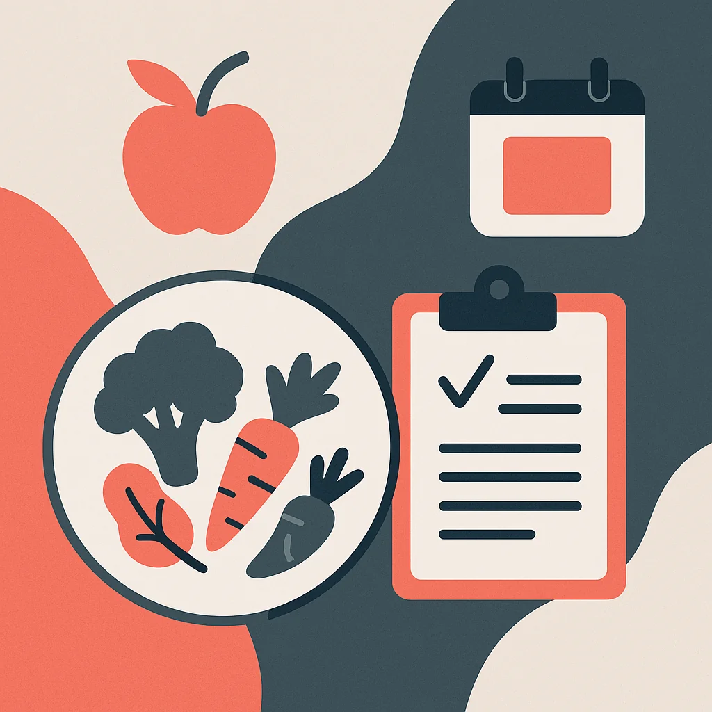 Meal planning illustration